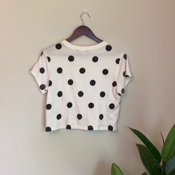Abercrombie & Fitch polkadot crop top - Picture 3 of 5